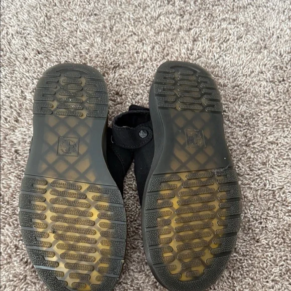 Black Suede DR MARTENS mules - Picture 4 of 5